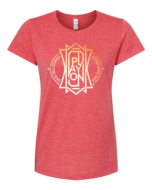 Limited Edition Anniversary Ladies T-Shirt - Heather Red