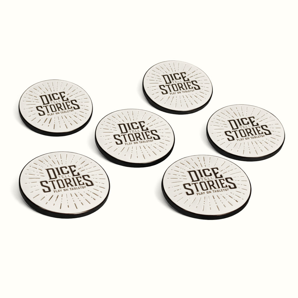 Play On Collectible Coins - Dice Tell Stories