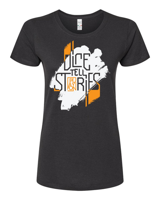 Dice Tell Stories Ladies - Black