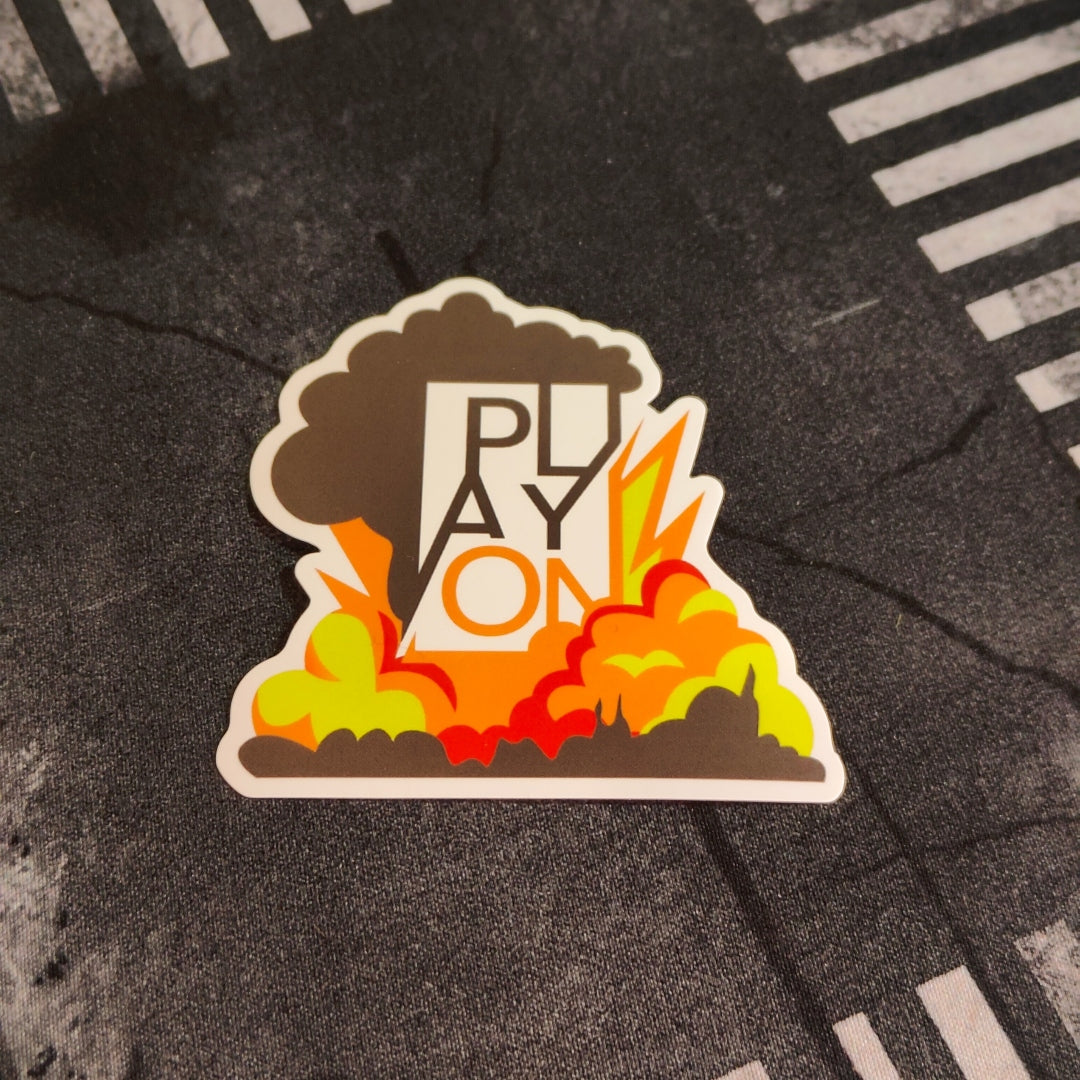 Play On Vinyl Stickers