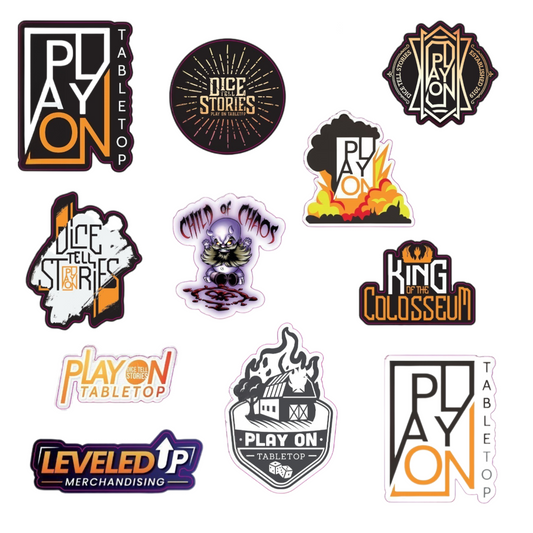 Play On Vinyl Stickers