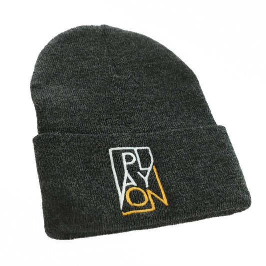 Play On Embroidered Beanie