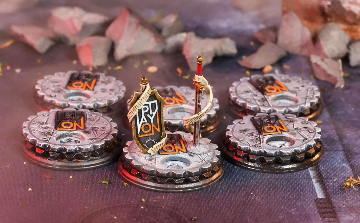 Play On Objective Marker Tokens Set