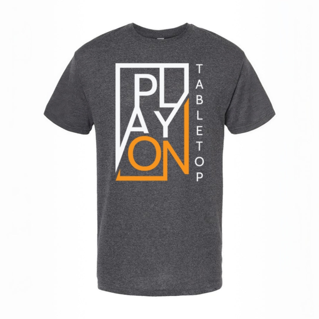 Classic Play On T-Shirt - Dark Heather Grey