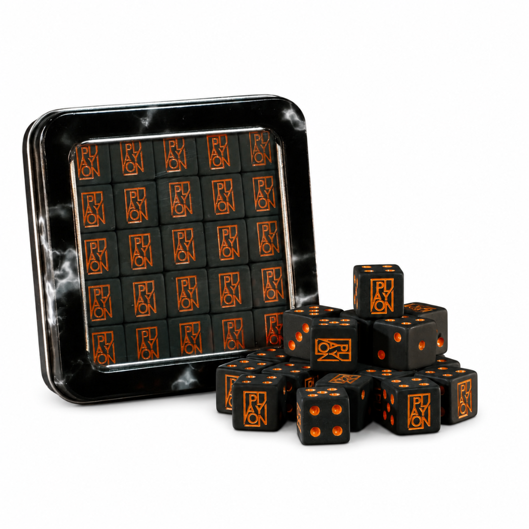 Classic Grey Play On Dice