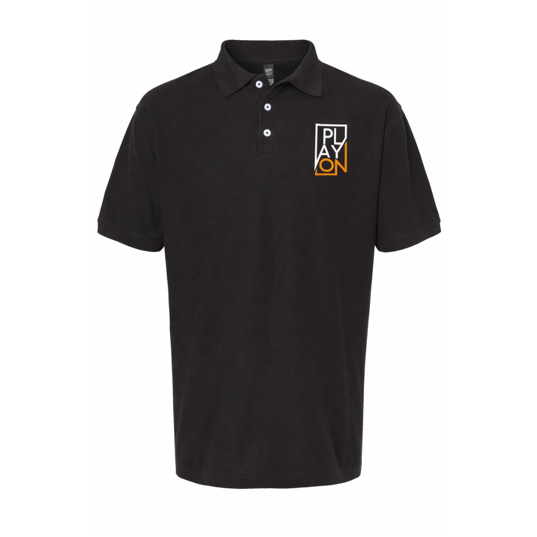 Play On Polo T-Shirt - Black