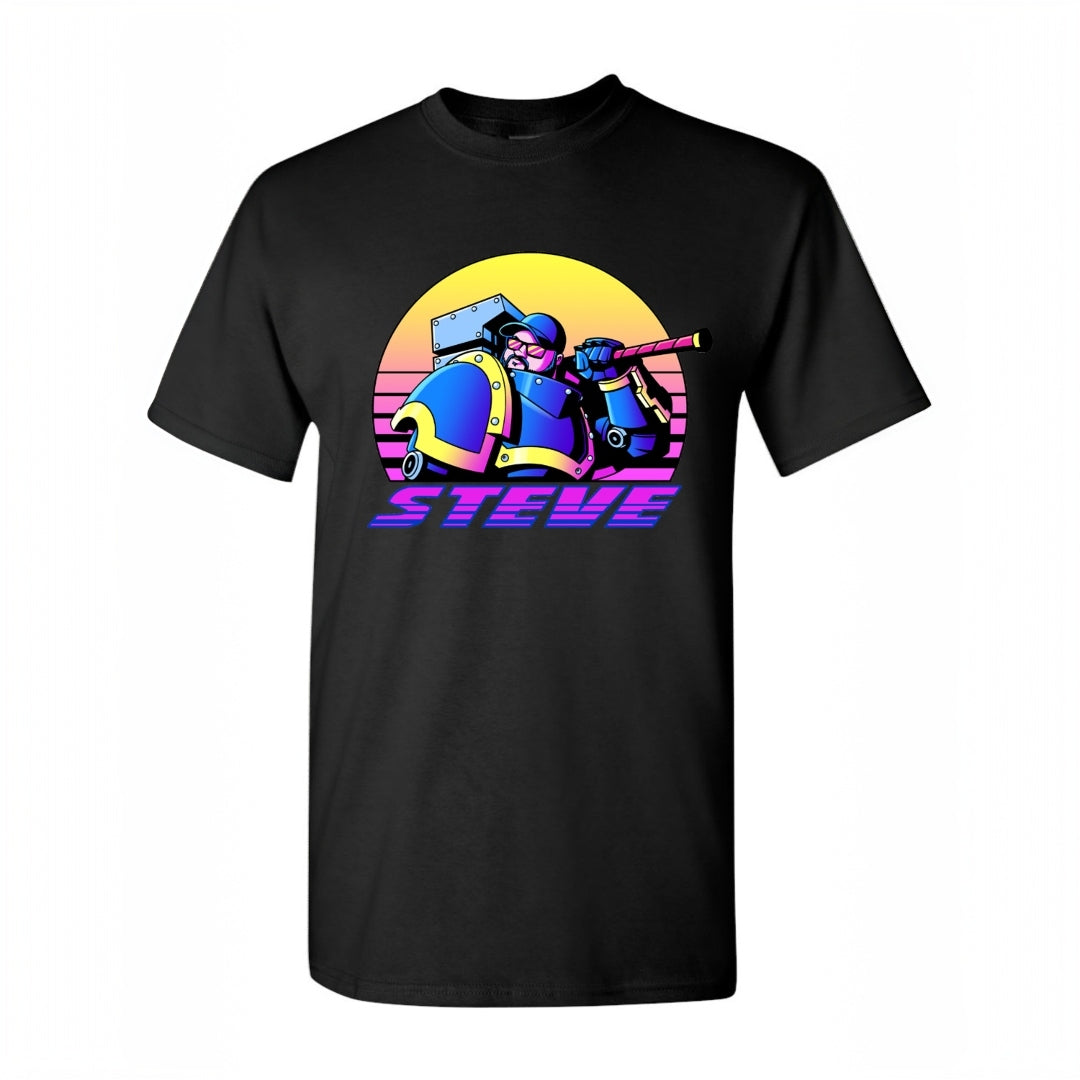 Steve Marine T-Shirt - Black